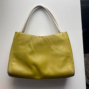 Bosca Green Leather Purse